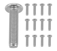 ifundom Lot de 20 Vis Hexagonales M8X35 MM Entièrement Filetées en Acier pour Accessoires D’Arbres à Chat Boulons de Fixation Robustes pour Structures D’Escalade et Pièces Détachées