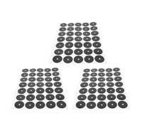 ifundom Lot de 3 Autocollants Noirs pour Table de Billard, Marqueurs Ronds de Points Précis, Accessoires de Billard pour Entraînement et Placement Exact Bille Blanche en Salle