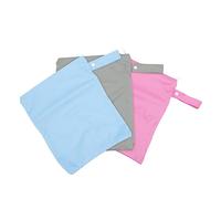 ifundom Lot De 3 Étanches Réutilisables pour Couches De Bébé Maillot De Bain De Sport Capacité Fermeture Éclair