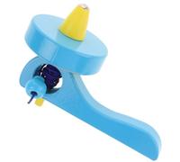 ifundom Lot de 3 Toupies à Ficelle en Bois Colorées avec Poignée Ergonomique Jouets Rotatifs Éducatifs pour Tout-Petits Développement Coordination Jeu Préscolaire Couleur Aléatoire