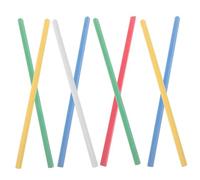 ifundom Lot de 30 Barres de Fixation Coulissantes en Plastique A4 09 CM Multicolores pour Classeurs à Glissières Clips de Tige de Traction pour Dossier de Reliure de Documents Usage