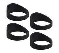 ifundom Lot de 4 Cache-Oculaires en Caoutchouc Souple pour Microscope Stéréo Protection D’Oculaire Compatible Multiples Modèles Accessoires de Remplacement Confortables pour Usage