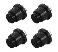 ifundom Lot de 4 Capuchons D’allumeur à Bouton-Poussoir Compatibles Piles AA pour Barbecue à Gaz et Foyer Extérieur, Couvercles de Rechange avec Ressort, Montage Facile,