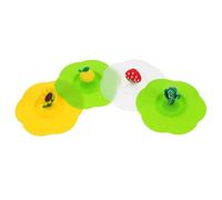 ifundom Lot de 4 Couvercles Universels en Silicone pour Tasses et Mugs, Maintien Température, Réutilisables et Hermétiques pour Café et Thé