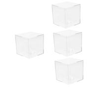ifundom Lot De 4 Étuis pour Médiators De Guitare en Acrylique pour Ranger Et Présenter Vos Médiators