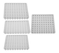 ifundom Lot de 4 Moules à Tampon Cire DIY en Silicone Non Adhésif Formes Mini Huit Faces Fleur Nuage et Hexagone Outils Artisanaux pour Loisirs Créatifs et Fabrication Manuelle de