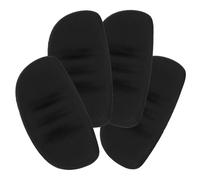 ifundom Lot De 4 Protège-Mentons pour Casque De Hockey Protège-Mentons pour Casque De Sport Coussin De Menton en Mousse pour Protection Protège-Mentons pour Noir