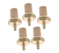 ifundom Lot De 5 Filtres Pour Machine À Neige Diffuseur Effet Disco Pierre À Air Machine À Brouillard Buse Diffuseur D'Air Buse À Air Filtre À Liquide De Neige Doré