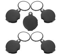 ifundom Lot de 5 Loupes de Poche Pliables pour Garçon et Filles 5X Mini Loupe de Lecture Portable Lentille Double Compacte et Légère pour Exploration en Plein Air et Activités