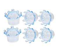 ifundom Lot de 6 Boîtes à Bonbons de Couronne Bleu Boîte de Rangement Décorative pour Bonbons et Chocolats Accessoire Créatif pour Mariage et Fêtes Taille pour Friandises