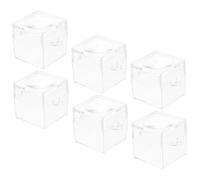 ifundom Lot de 6 Boîtes D'observation Insectes Transparentes Loupe Intégrée, Conteneurs Portables pour Exploration Scientifique, pour Garçon et Filles et Apprentissage en Plein Air