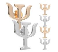 ifundom Lot de 6 Broches Psychologie en Alliage Solide Petite Broche Médicale pour Médecin et Infirmière Badges Or et Argenté Multifonctionnels pour Paquet à Dos Chapeau et Vêtement