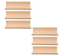 ifundom Lot de 6 Embouts de Rechange en Bambou pour Fontaine Extérieure Bec Verseur 7-8 Cm de Large, Longueur 20-22 Cm, Buse D'arrosage pour Cascade de Jardin Japonerie,