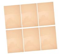 ifundom Lot de 6 Feuilles Filtre de Lumière en PVC Orange pour Contrôle du Mouvement Oculaire et Amélioration Clarté, pour Théâtre et Scrapbooks