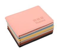 ifundom Lot de 6 Porte-Cartes de Permis de Conduire en PU Étanche, 6 Emplacements Multifonctionnels, Organisateur Compact pour Cartes D’Assurance et Documents de Véhicule,