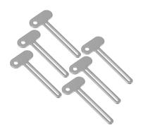 ifundom Lot de 6 Presse-Tubes en Métal pour Dentifrice Colle et Cosmétiques Outil pour Tubes Extraction Optimale Usage Hygiénique Adapté Salle de Bain