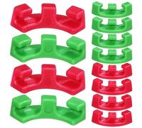ifundom Lot de 60 Pinces de Tuteurage pour Plantes Jardin, Clips de Croissance et Support pour Tiges, pour Fleurs et Légumes, Plastique Résistant, Faible Pression, Maintien Doux