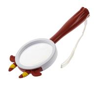 ifundom Loupe D'exploration Portable pour Garçon et Filles 5X et 10x Poignée Ergonomique, Verre Acrylique Résistant, Couleur Multicolore, Outil Éducatif pour Observation Scientifique