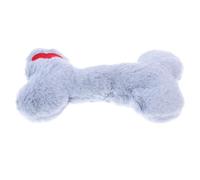 ifundom Mâcher Interactif pour Chien Peluche Os avec Couineur Stimule Intelligence et Renforce Lien avec Votre Animal pour Chiots et Petits Chiens Couleur Bleue à Motifs de Cœur