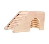 ifundom Maison pour Hamster avec Échelle Refuge et Cachette Confortable pour Rongeurs pour Stress et Offrir Un Espace Securisé