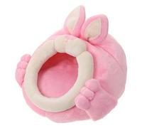 ifundom Maison pour Hamster Cachette Isolée et Douillette Nid Chaud pour Petits Animaux de Compagnie Refuge Confortable pour Lapin et Cochon