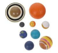 ifundom Maquette Cosmologique Planétaire 9 Pièces pour Garçon et Filles, Modèle Simulation des Planètes du Système Solaire en Plastique Solide, Éducatif Stem pour Apprentissage
