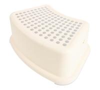 ifundom Marchepied avec Protection Bords Arrondis pour Garçon et Filles Beige en Plastique et Surface Antidérapante, pour L'indépendance Quotidienne Dimensions 35x25x13 Cm en Chambre