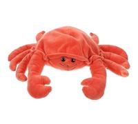 ifundom Marionnette à Main en Peluche Crabe Réaliste 1 Pièce, Éducatif Interactif pour Garçon et Filles, Développement Créativité et Motricité, pour Histoires et Jeux D’éveil