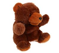 ifundom Marionnette Ours pour Heure du Conte Jouet Éducatif Animal Marionnette à Main Réaliste Jouet Histoire pour Garçon Fille Divertissement Créatif