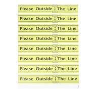 ifundom Marqueur de Ligne de Lancer pour Fléchettes PVC Accessoire de Jeu Visible pour Sol Toutes Surfaces pour Parties et Enthousiastes