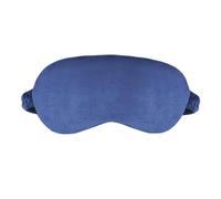ifundom Masque de Sommeil Chauffant USB à Vapeur Yeux Réglage 3 Niveaux Couleur Bleu Marine Soulage Fatigue Oculaire Masque Électrique pour Maison et Voyage Patchs Confortables et