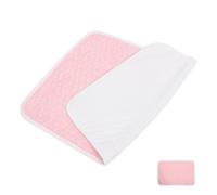 ifundom Matelas à Bébé Imperméable et Respirant 50X70 CM Coussin Lavable Anti-Fuite et Antidérapant Tapis Urinaire Réutilisable pour -Né et Usage Maison ou Voyage