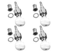 ifundom Mécaniques de Banjo 4 Pièces Bagues, Réglage Rapide et Installation sans Démontage pour Accessoires de Guitare