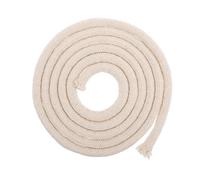 ifundom Mèche de Lampe à Huile en Coton 100% Pur, Tressée, Remplaçable, 2m, Beige, pour Éclairage Intérieur et Extérieur