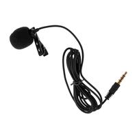 ifundom Microphone Omnidirectionnel Filaire à Condensateur Professionnel Lapel pour Podcast Enregistrement Voix Compatible Smartphone PC et Caméra
