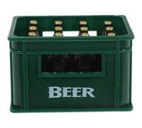 ifundom Mini Boîte de Bière Miniature Verte 1 Pièce Décor Réaliste pour Maison de Poupée Accessoire Photo et Présentation Modèle Décoratif Délicat pour Collection et Décoration