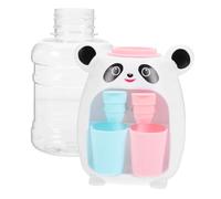 ifundom Mini Distributeur d'eau Factice pour Tout-Petits, Jouet Miniature en Plastique Blanc, Double Robinet, Simulateur de Fontaine à Boire, Jouet de Maison Éducatif, Présent Garçon