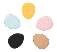 ifundom Mini Houppette à Maquillage pour Poudre, Coussin Cosmétique | Format Doigt, Sangle, Usage Humide ou Sec, Lavable, pour Miel Poudre et Crème Barrière Couleur Aléatoire