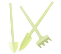 ifundom Mini Kit Jardinage Vert Pelle Fourchette et Transplantoir Ergonomiques pour Plantation et Désherbage Outils et Robustes pour Entretien Plantes Pot et Jardin