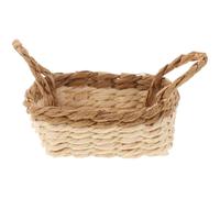 ifundom Mini Panier Tissé à Main pour Maison de Poupée Panier Miniature Léger et Authentique Accessoire Décoratif pour Meubles Maison Poupée et Rangement Petite Corbeille