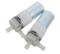 ifundom Mini Pompe à Oxygène 3,7v 12v Moteur Micro pour Aquarium Pompe à Eau 7mm Lot de 2 Pièces Circulation D'air et Aération Bassin à Vide pour Pêche
