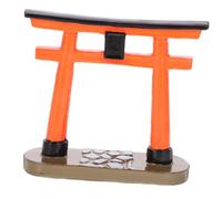 ifundom Mini Porte Torii Japonaise Décorative Statuette Miniature De Porte Shinto Accessoire De Jardin Zen