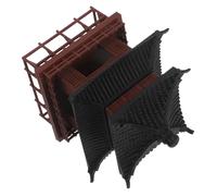 ifundom Miniature Asian Pavilion Model for Bonsai and Aquarium Decoration Realistic Ancient Architecture Sculpture for Garden Ornaments and Indoor Terrarium Display