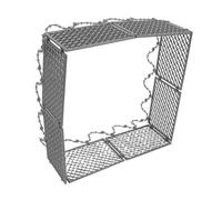 ifundom Miniature Fence Toy Set DIY Assembly with Wire Mesh Panels for War Prison Farm Scene Building Construction Toys for