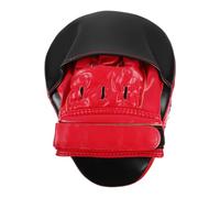 ifundom Mitaines de Boxe PU Durables pour Entraînement MMA Taekwondo Kickboxing Coussin de Frappe Courbé Confortable et Absorbant Accessoire Arts Martiaux pour Amélioration des Techniques