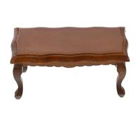 ifundom Mobilier Miniature pour Maison de poupée : Table Basse Miniature réaliste pour la décoration d'une Maison de poupée, idéale pour Jouer dans Une d'enfants ou pour Un Salon.