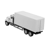 ifundom Modèle Camion Semi-remorque Alliage Transporteur Container Réaliste pour Garçon Fille Présentoir de Voiture Miniature Véhicule de Jeu Portable pour Fêtes et Collection