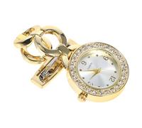 ifundom Montre de Poche D'infirmière en Fer Doré, Simple, Lisible | Pratique, pour Blouse, Médecin et Aide Soignante, Format Compact, Style Sobre, Accessoire Discret