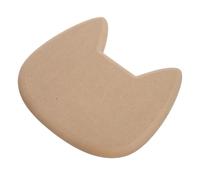 ifundom Moule en Bois pour Poterie Assiette en Céramique Motif Chat - Outil de Modelage pour Argile Moule à Presser pour Loisirs Créatifs Plaque de Façonnage pour Céramique Artisanale