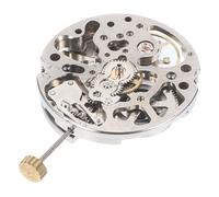 ifundom Mouvement de Montre Automatique Blanc à Rayures Remplacement Précis pour Montre-Bracelet Accessoire de Réparation Solide Outil Compatible pour Entretien Horloger Quotidien